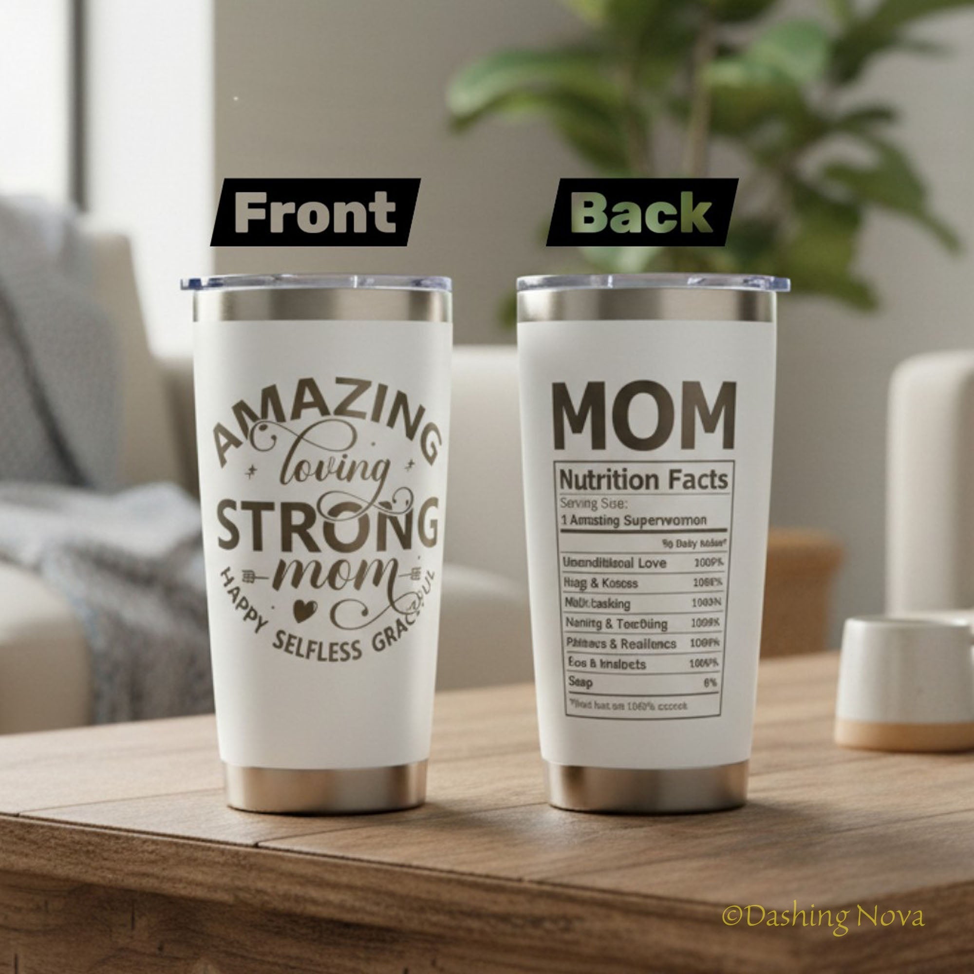 Best Mom Ever Tumbler – 20oz Insulated Gift for Mom 💖. ☕ Keeps drinks hot or cold for hours – a gift she’ll use daily