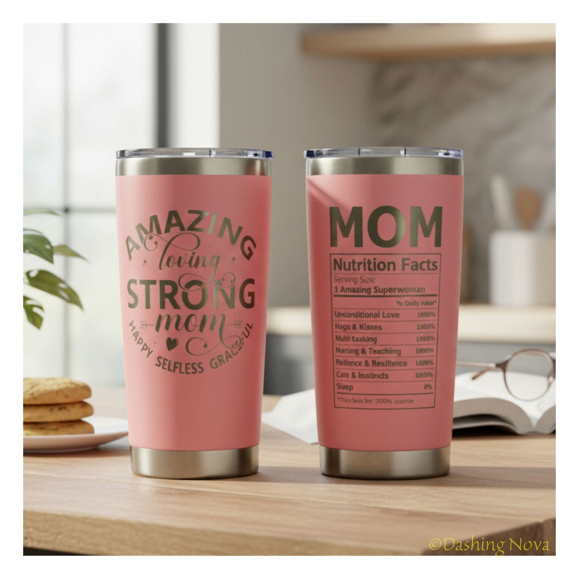 Best Mom Ever Tumbler – 20oz Insulated Gift for Mom 💖. ☕ Keeps drinks hot or cold for hours – a gift she’ll use daily