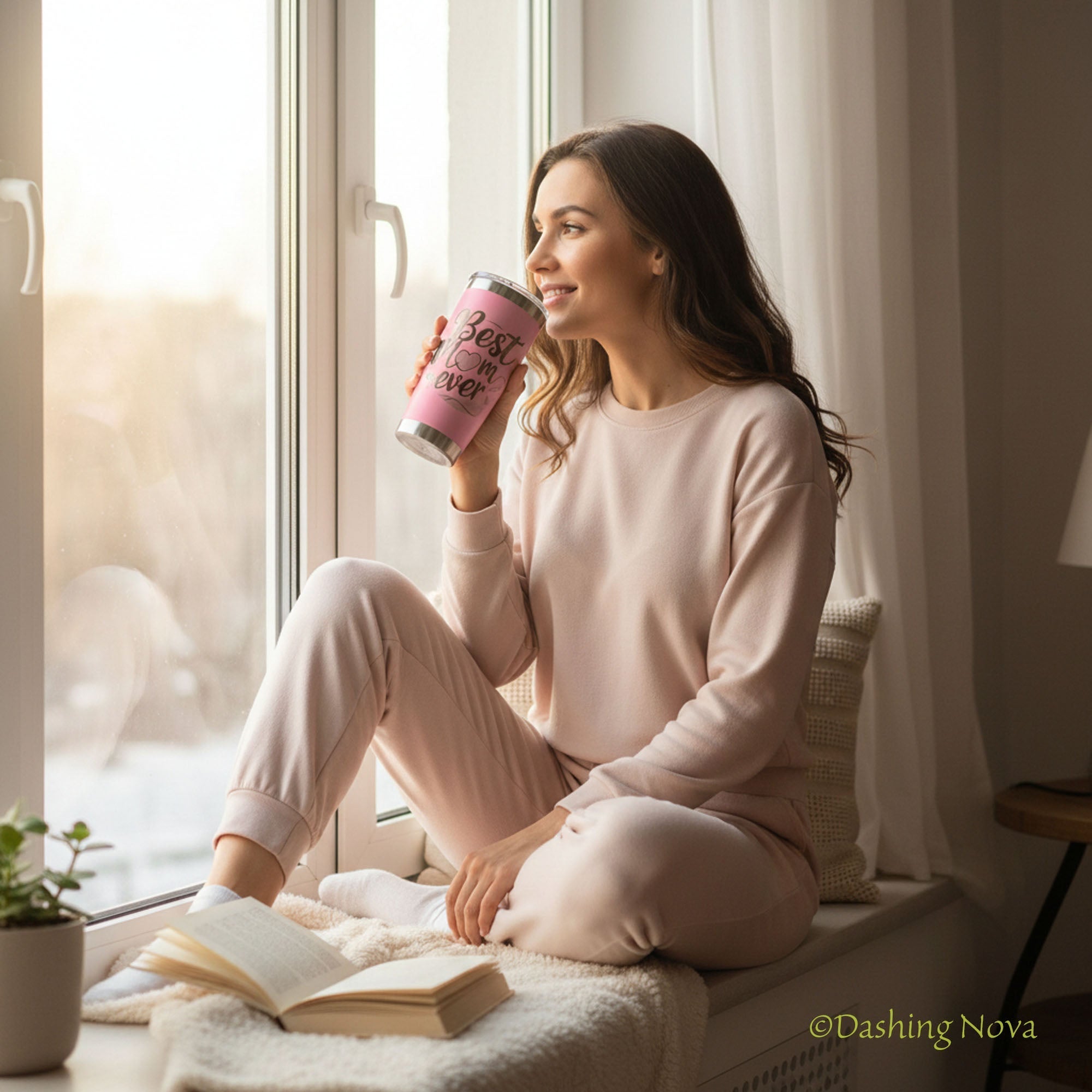 Best Mom Ever Tumbler – 20oz Insulated Gift for Mom 💖. ☕ Keeps drinks hot or cold for hours – a gift she’ll use daily