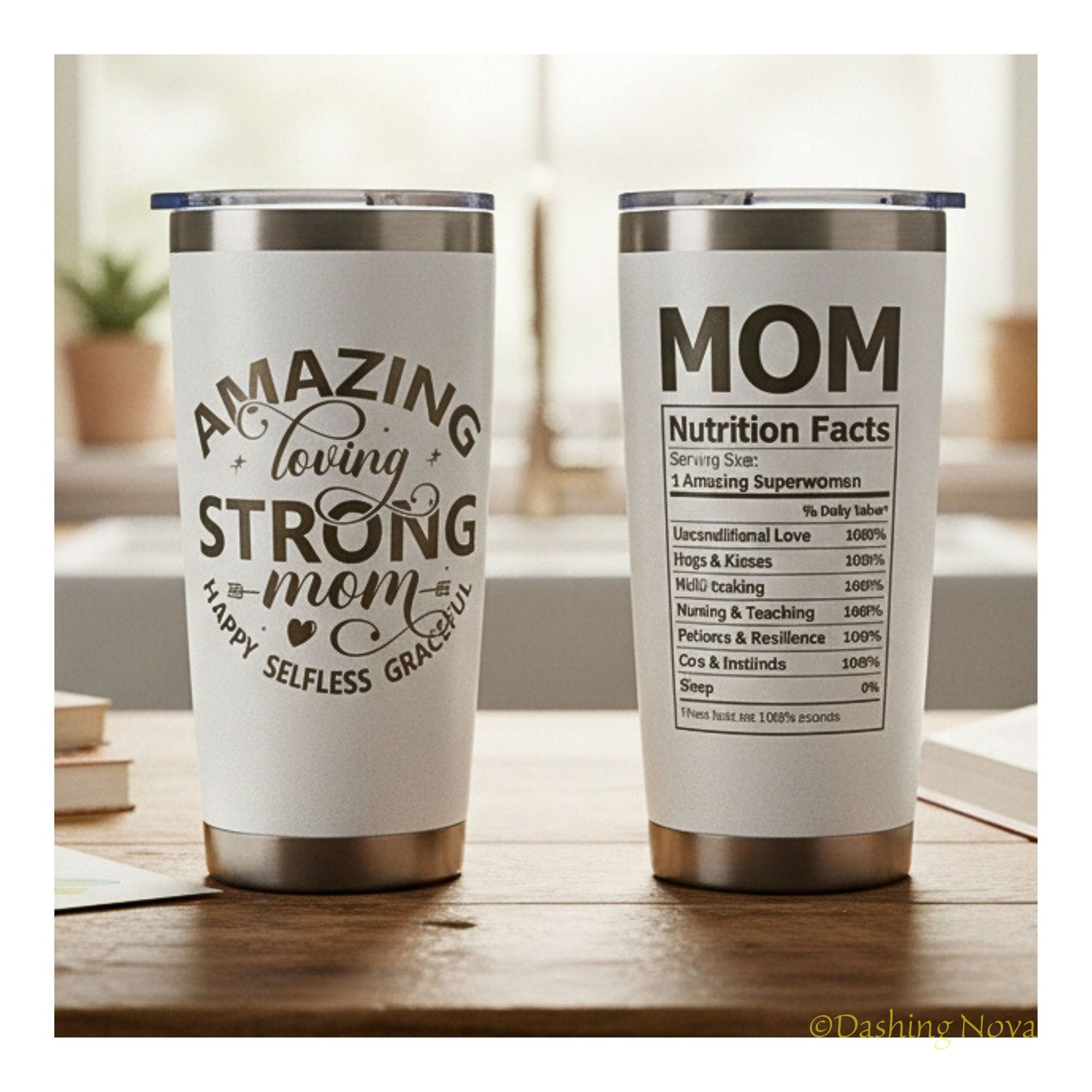 Best Mom Ever Tumbler – 20oz Insulated Gift for Mom 💖. ☕ Keeps drinks hot or cold for hours – a gift she’ll use daily