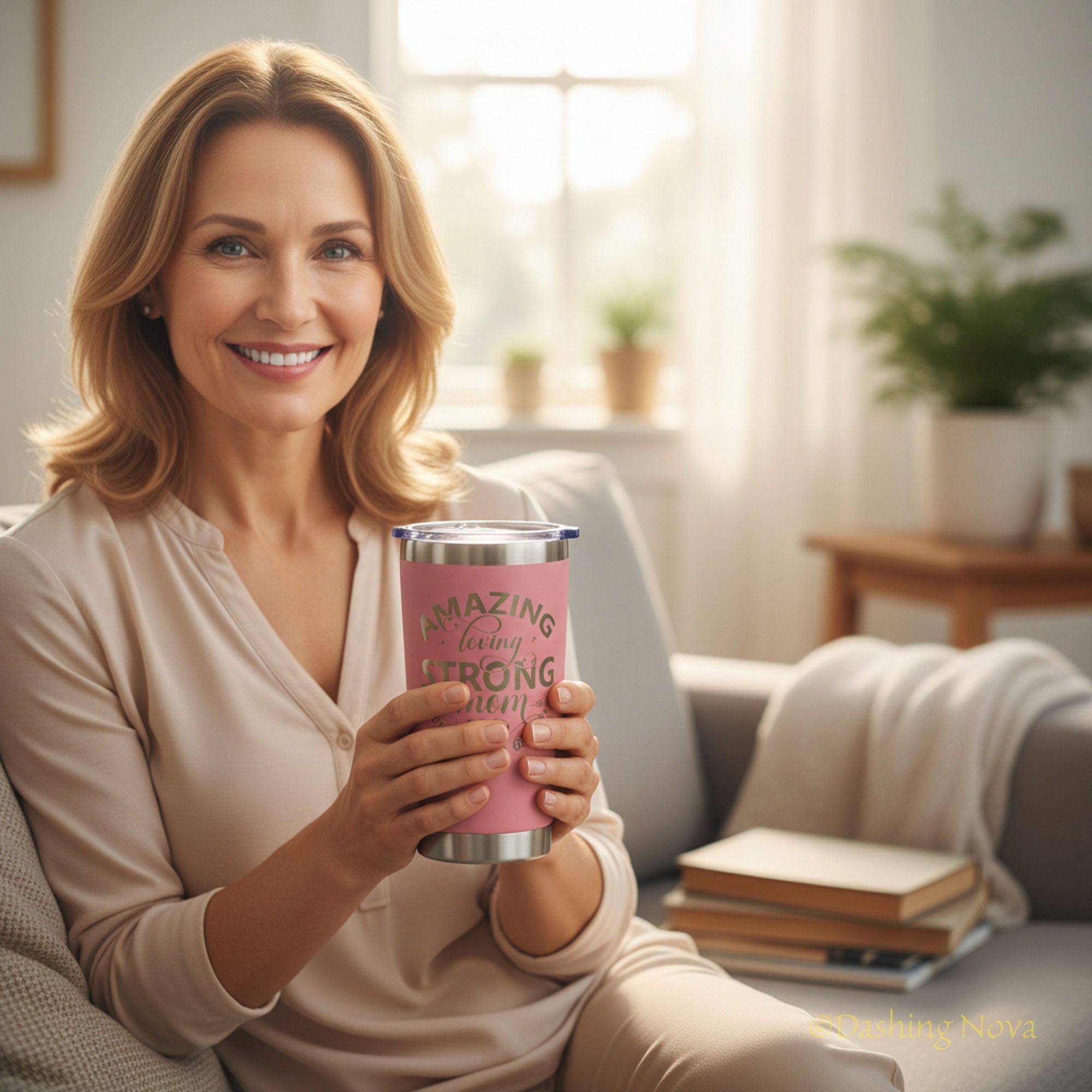 Best Mom Ever Tumbler – 20oz Insulated Gift for Mom 💖. ☕ Keeps drinks hot or cold for hours – a gift she’ll use daily