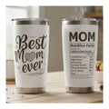 Best Mom Ever Tumbler – 20oz Insulated Gift for Mom 💖. ☕ Keeps drinks hot or cold for hours – a gift she’ll use daily