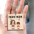 Personalized Mom Keychain with Kids Names – Custom Gift for Mom 💖. 👩‍👧‍👦 Add up to 7 kids’ names
