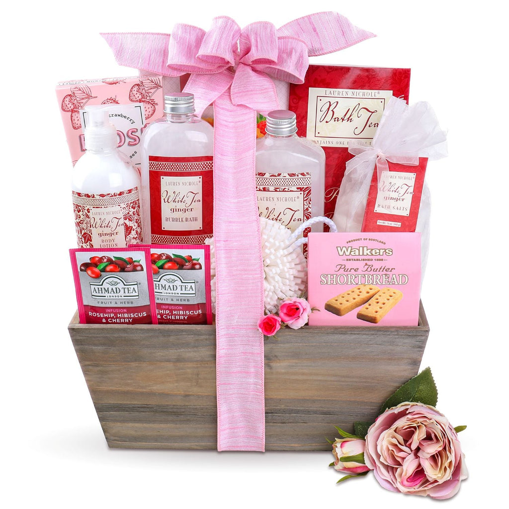 Luxury Spa Gift Basket for Mom – The Relaxation She Deserves 💖. 🛁 Turn her day into a peaceful, at-home spa experience