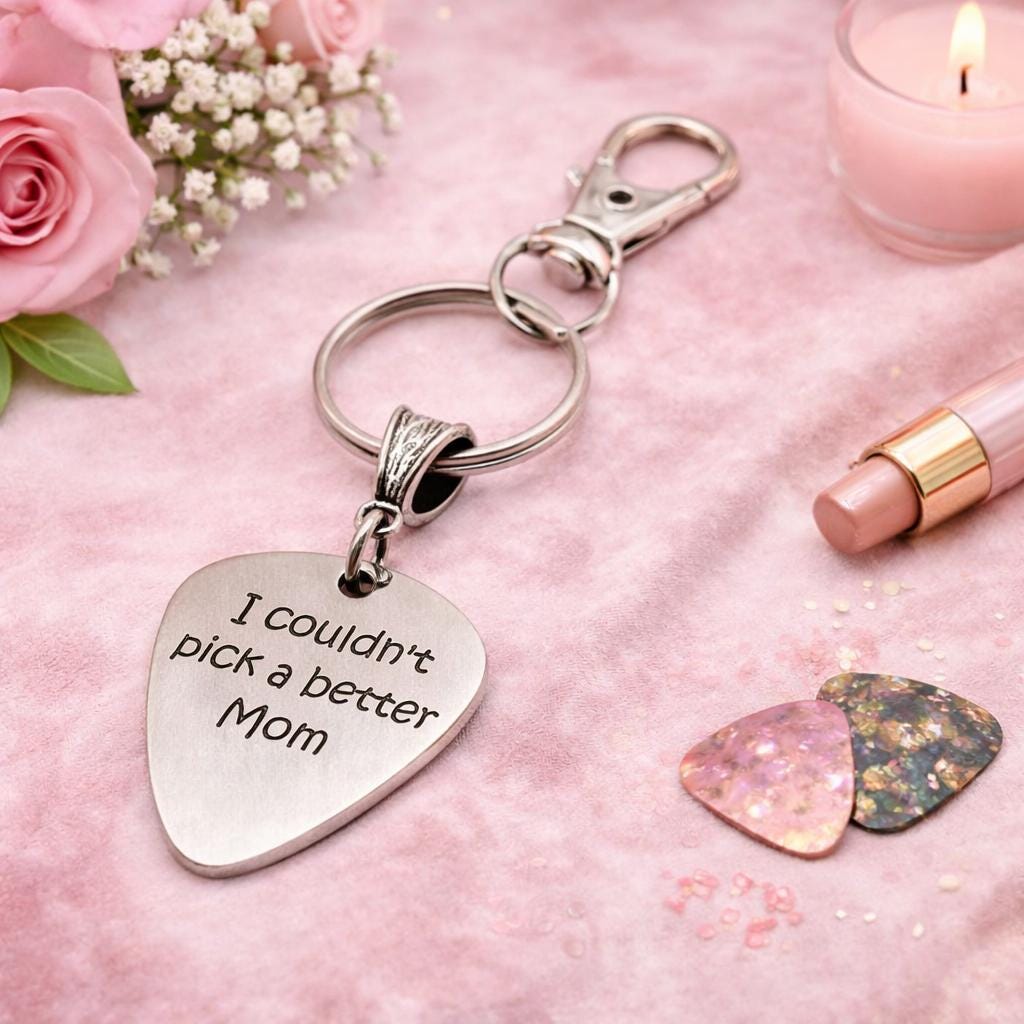 I Couldn’t Pick A Better Mom” Keychain – Meaningful Gift for Mom 💖. 💖 A small gift with a BIG meaning
