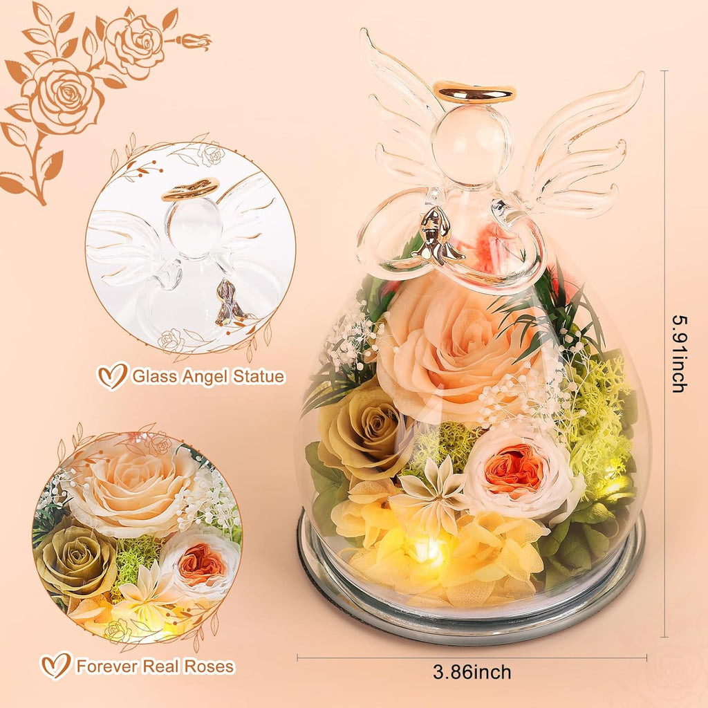 👉 Angel Rose Keepsake for Mom – A Beautiful Symbol of Love 💖.