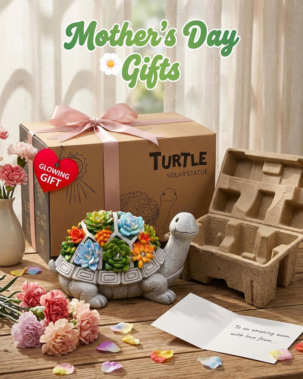 👉 Solar Turtle Garden Light – A Unique Outdoor Gift That Glows at Night 🌿✨ Statue. ✨ Turn any space into a peaceful glowing garden