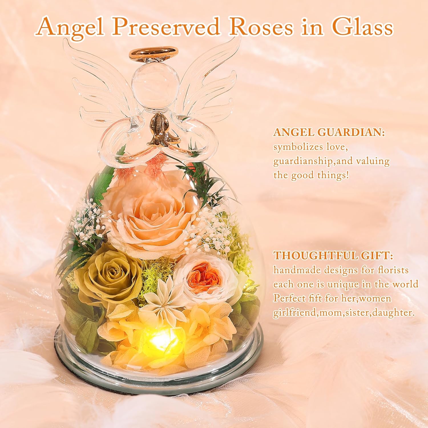👉 Angel Rose Keepsake for Mom – A Beautiful Symbol of Love 💖.