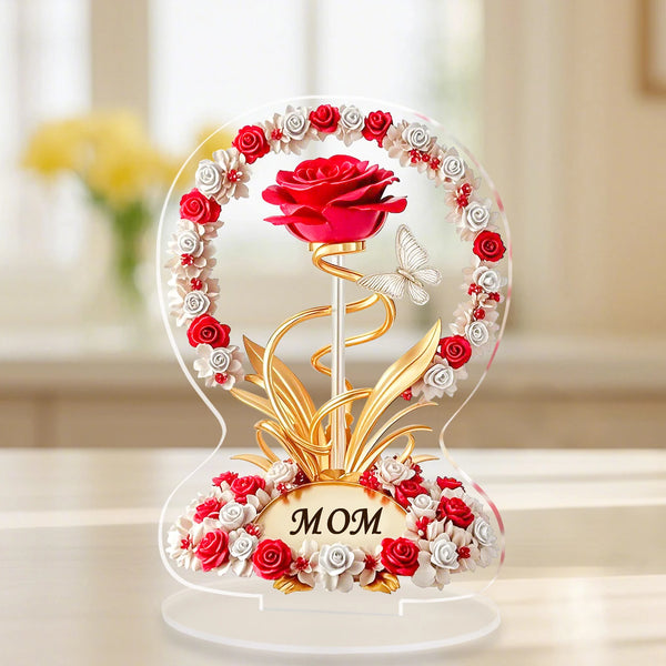 Everlasting Acrylic Rose Keepsake Gift
