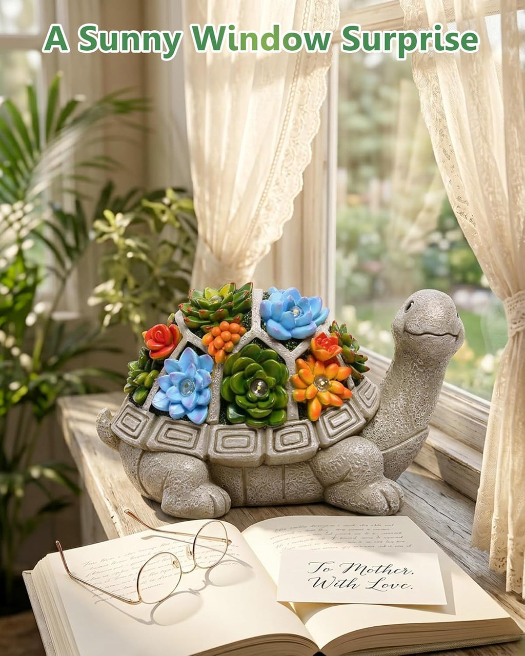 👉 Solar Turtle Garden Light – A Unique Outdoor Gift That Glows at Night 🌿✨ Statue. ✨ Turn any space into a peaceful glowing garden