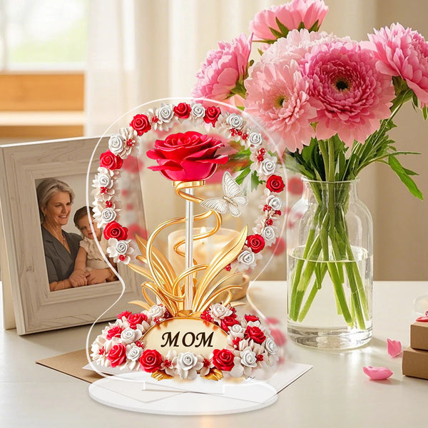 Everlasting Acrylic Rose Keepsake Gift