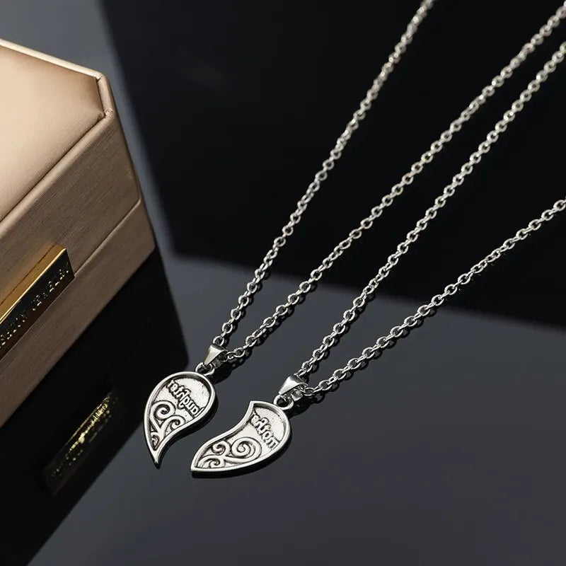👉 Mother & Daughter Heart Necklace – A Symbol of Unbreakable Love 💖.     💞 A beautiful reminder that no matter the distance, your bond is forever.