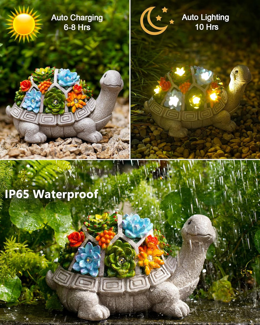 👉 Solar Turtle Garden Light – A Unique Outdoor Gift That Glows at Night 🌿✨ Statue. ✨ Turn any space into a peaceful glowing garden