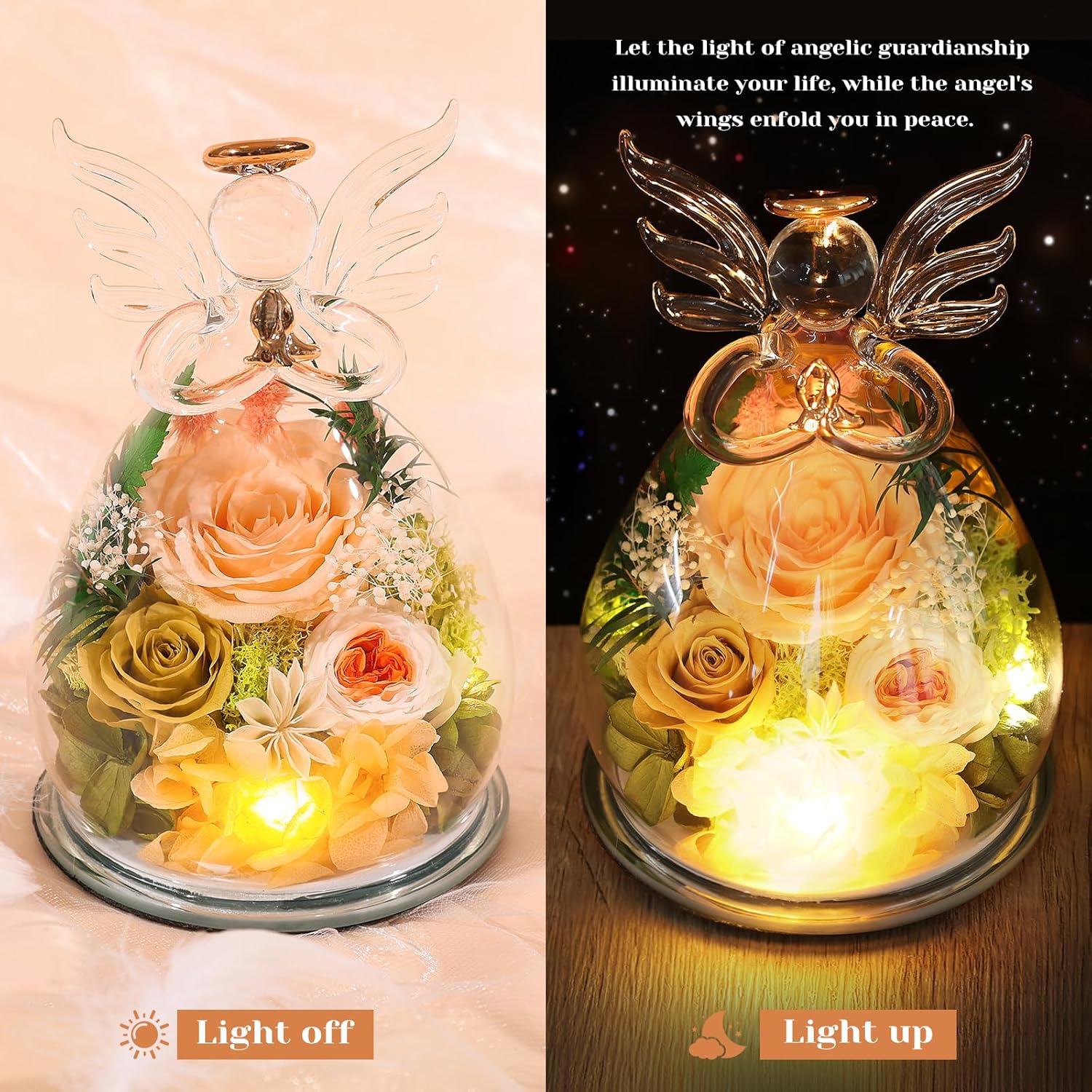 👉 Angel Rose Keepsake for Mom – A Beautiful Symbol of Love 💖.